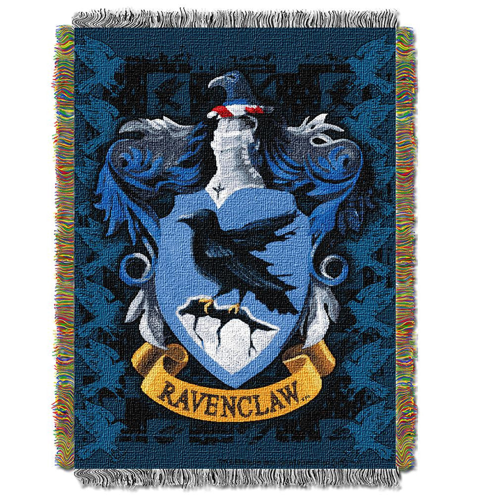 Harry Potter Ravenclaw Crest Woven Tapestry Throw (48inx60in)