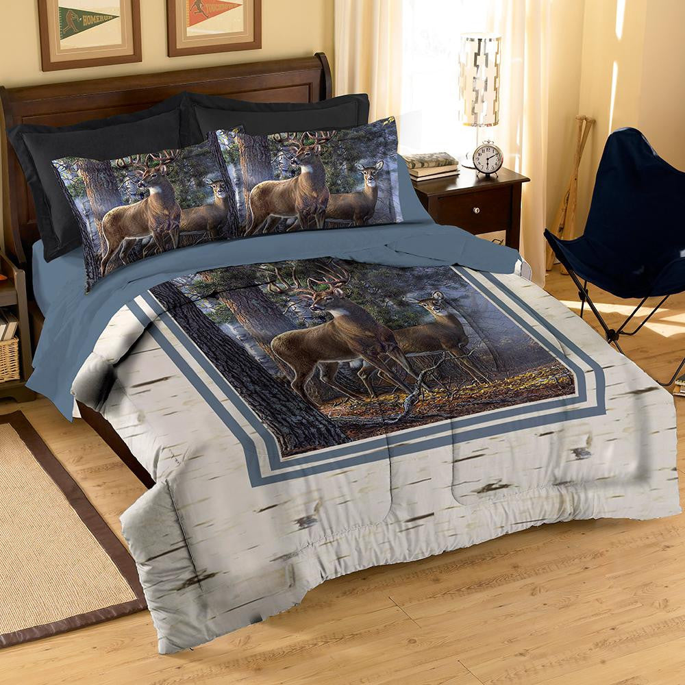 Hautman Bros - Wilderness Comforter Set Full-Queen (64 x 86)