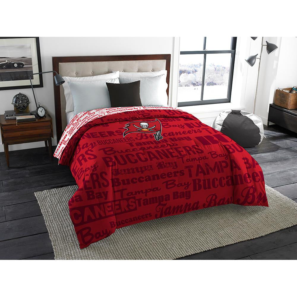 Tampa Bay Buccaneers NFL Full Comforter (Anthem) (76 x 86)