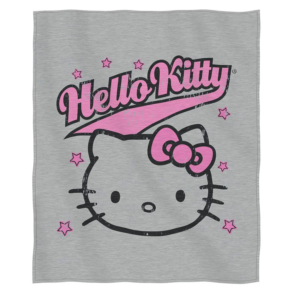 Hello Kitty - Varsity Kitty Sweatshirt Throw (50 x 60)