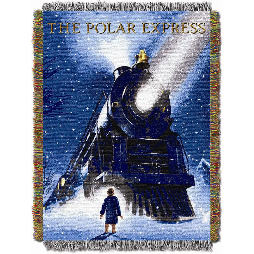 Polar Express - Engine Wonder Triple Woven Jacquard Throw (48x60)