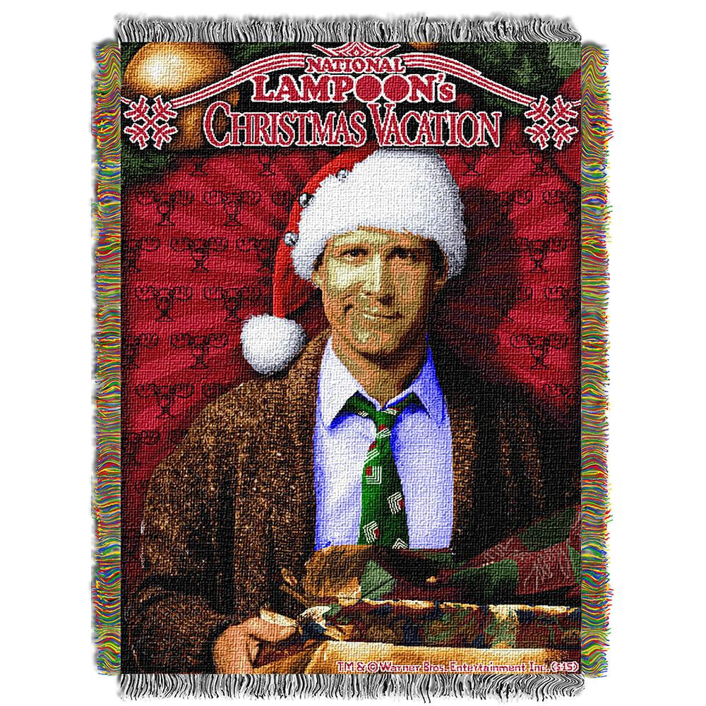 Christmas Vacation Pile of Gifts Woven Tapestry Throw (48inx60in)