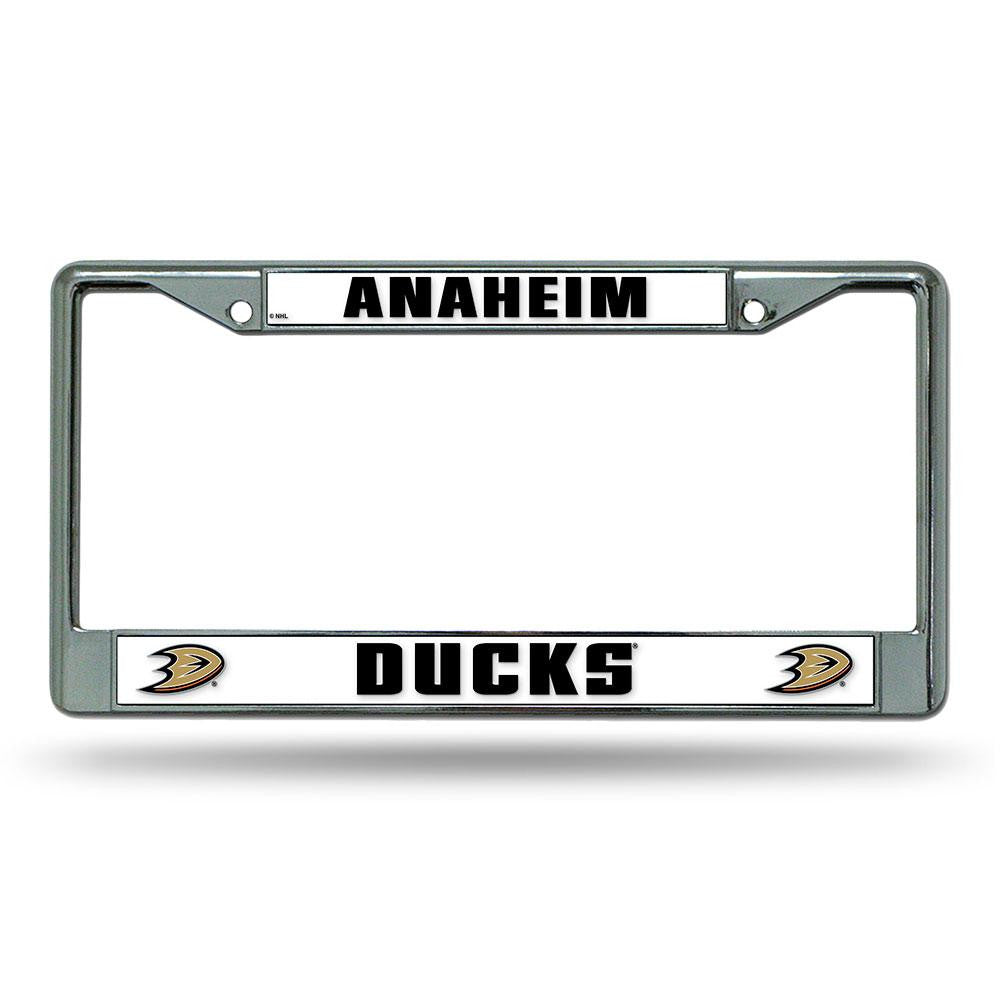 Anaheim Ducks NHL Chrome License Plate Frame