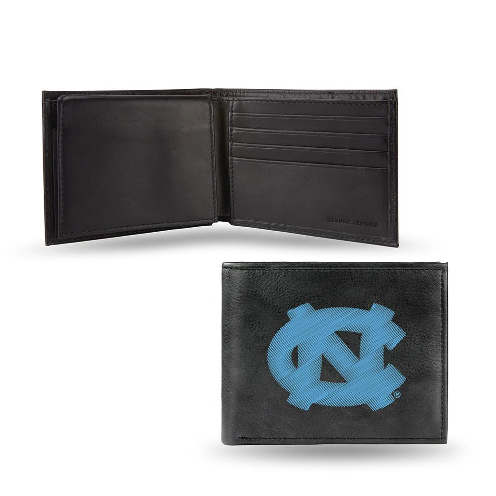 North Carolina Tar Heels Embroidered Billfold Wallet