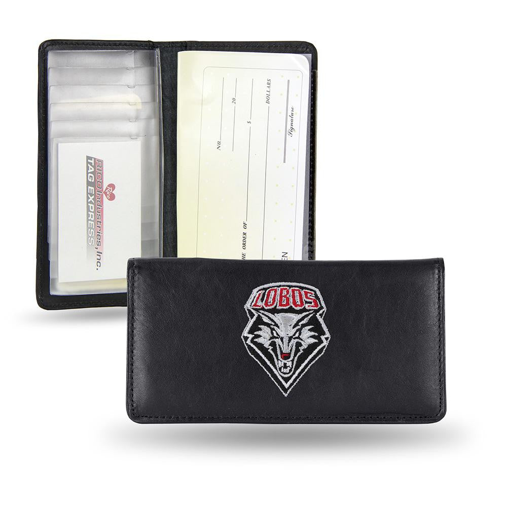 New Mexico Lobos Checkbook Holder (Embroidered)