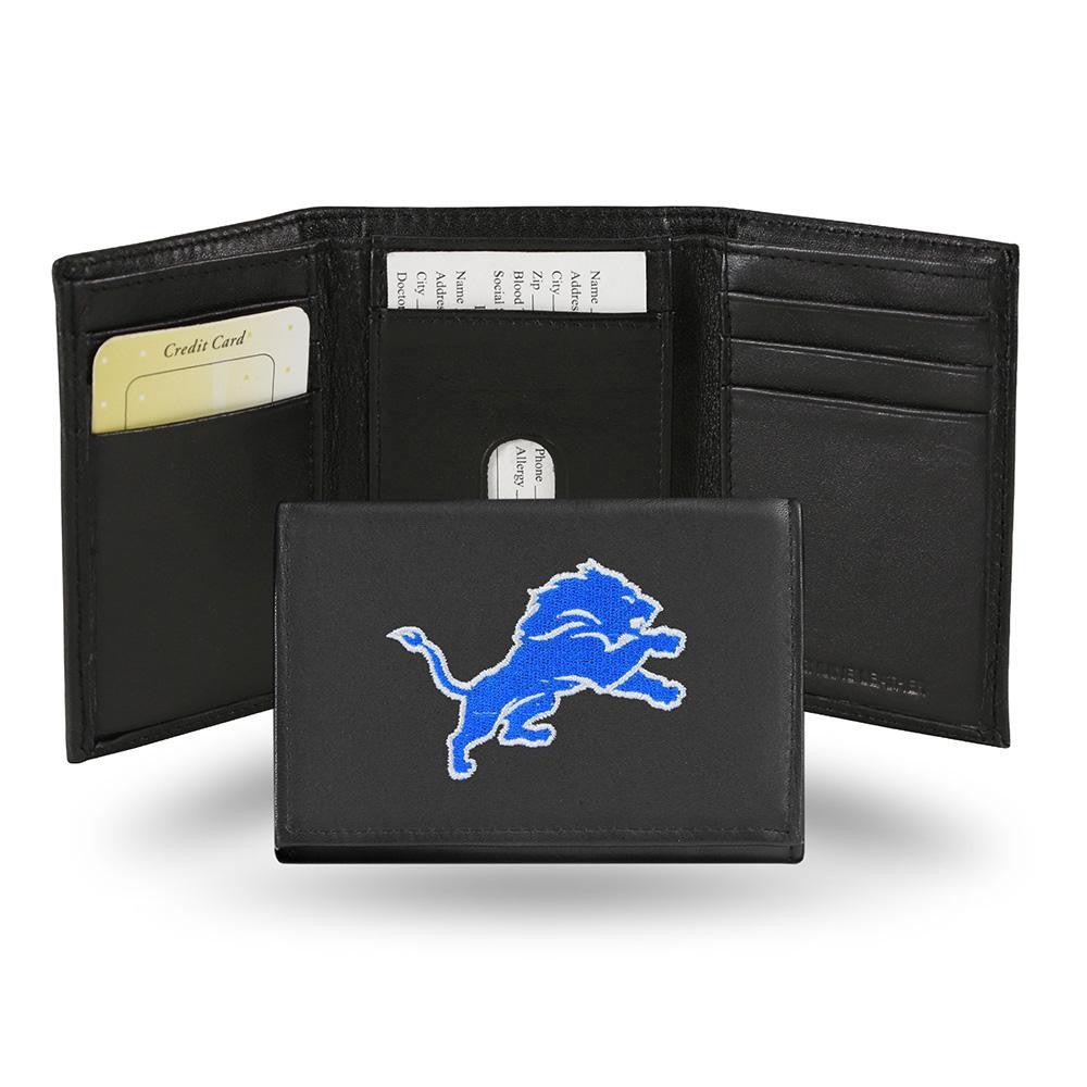 Detroit Lions Embroidered Trifold Wallet