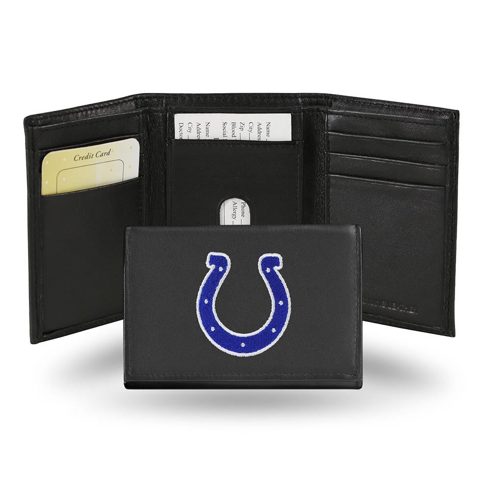 Indianapolis Colts Embroidered Trifold Wallet