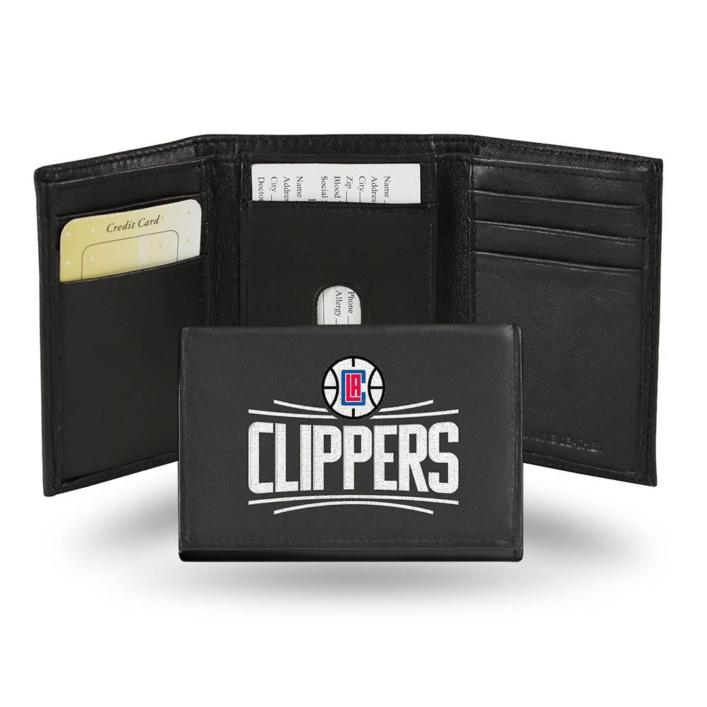 Los Angeles Clippers Embroidered Trifold Wallet