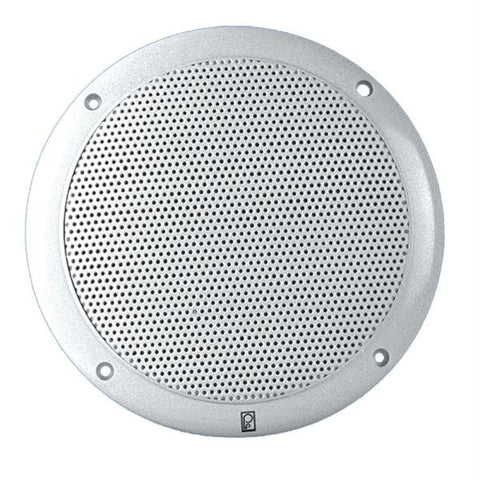 PolyPlanar 6&quot; Dual Cone Integral Grill Speaker - (Pair) White