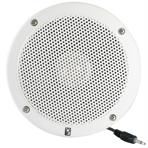 PolyPlanar 5&quot; VHF Extension Speaker (Single) - Flush Mount - White