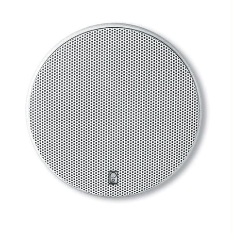 PolyPlanar 6.5&quot; Platinum Round Marine Speaker - (Pair) White