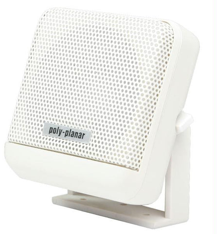 PolyPlanar VHF Extension Speaker -10W Surface Mount - (Single) White