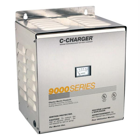 Charles 30 Amp, 24V, 120VAC 9000 Series Charger - 3 Bank