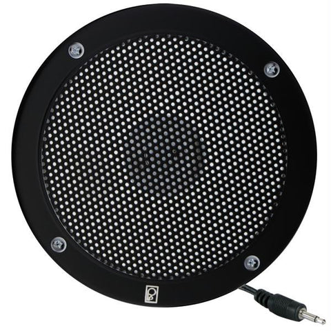 PolyPlanar 5&quot; VHF Extension Speaker - Flush Mount - (Single) Black