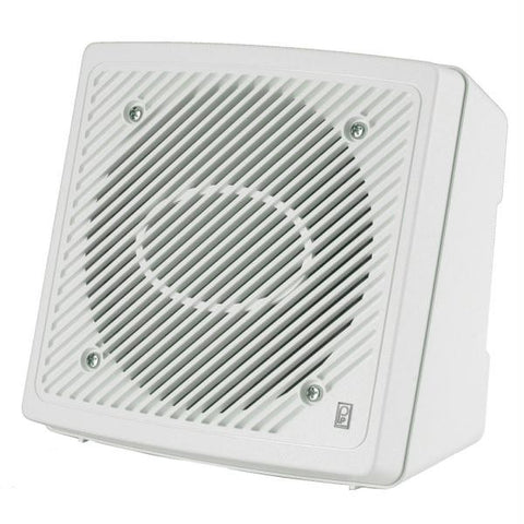 PolyPlanar 5.25&quot; Premium Enclosed Flush 2-Way Marine Speaker - (Pair) White