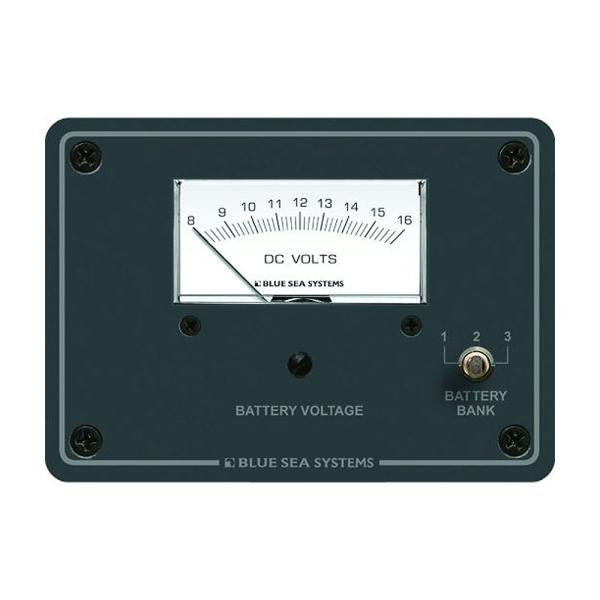 Blue Sea 8015 DC Analog Voltmeter w- Panel