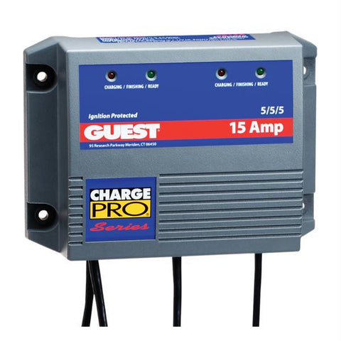 Guest 15 Amp 3 Battery Application Charger