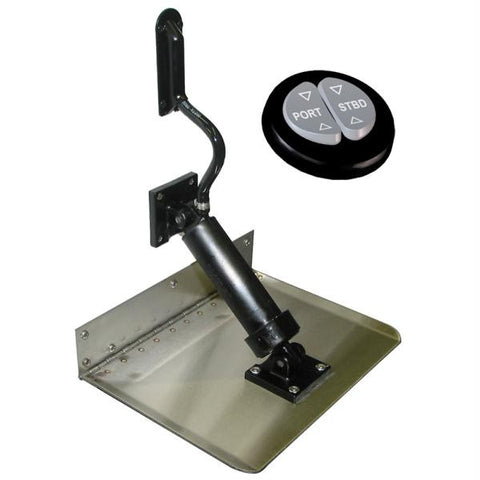 Boat Leveler 12&quot; x 8&quot; Trim Tab Set