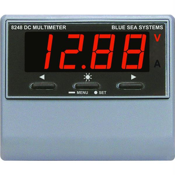 Blue Sea 8248 DC Digital Multimeter w- Alarm