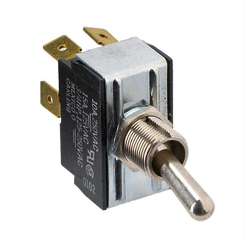 Paneltronics DPDT (ON)-OFF-(ON) Metal Bat Toggle Switch - Momentary Configuration