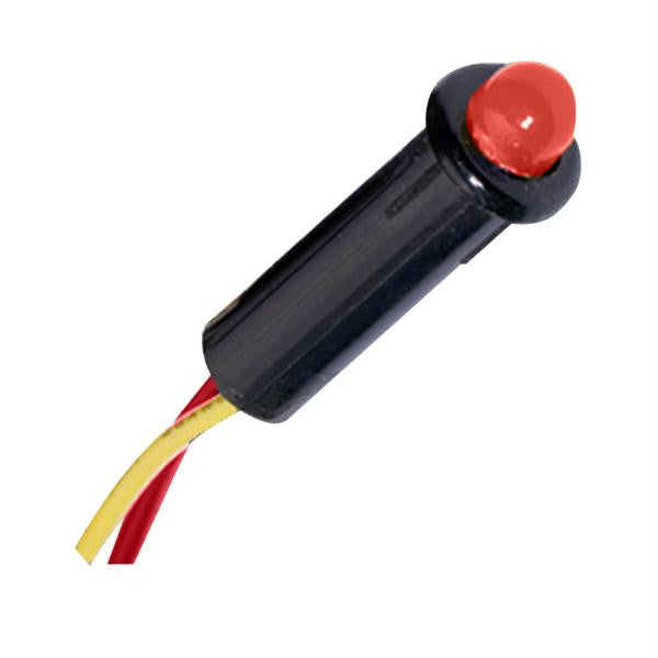 Paneltronics LED Indicator Light - Red - 240 VAC - 1-4&quot;