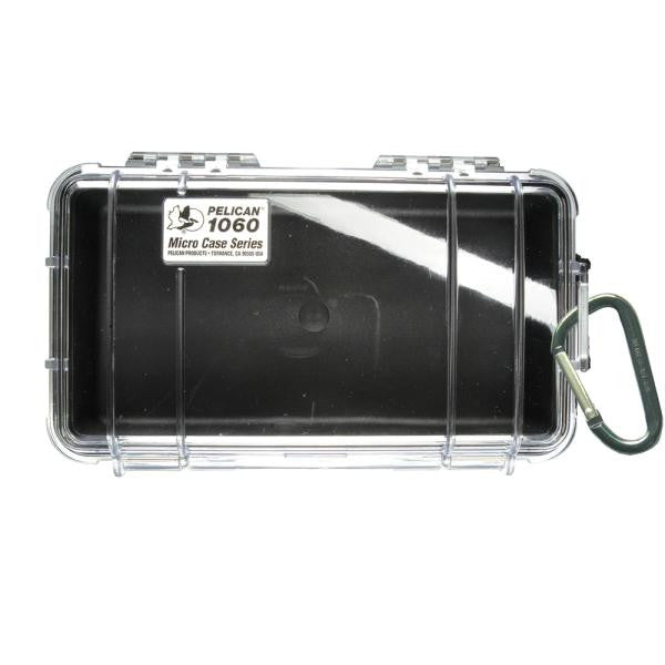 Pelican 1060 Micro Case w-Clear Lid - Black