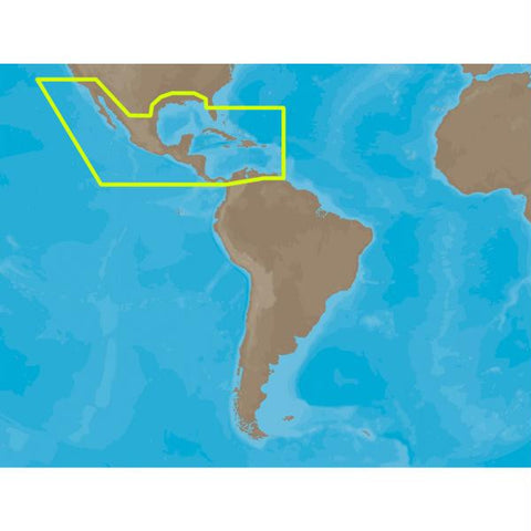 C-MAP MAX NA-M027 - Central America & The Caribbean - SD&trade; Card
