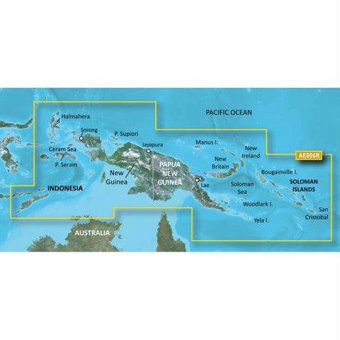 Garmin BlueChart&reg; g2 Vision&reg; HD - VAE006R - Timor Leste-New Guinea - microSD&trade;-SD&trade;