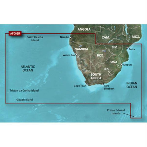 Garmin Bluechart&reg; g2 Vision&reg; HD - VAF002R - South Africa - microSD&trade;-SD&trade;