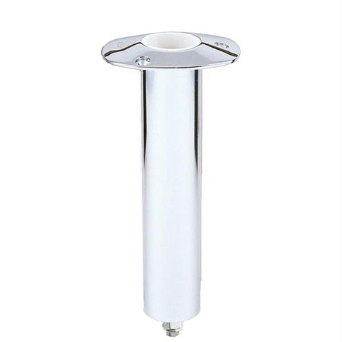 Lee's 0&#176; Stainless Steel Swivel Base Flush Mount Rod Holder 2.25&quot; OD X 10.5&quot; Tube