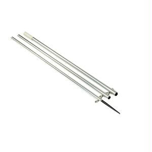 Lee's 16' Center Rigging Pole - Bright Silver-Black Spike (MKII)