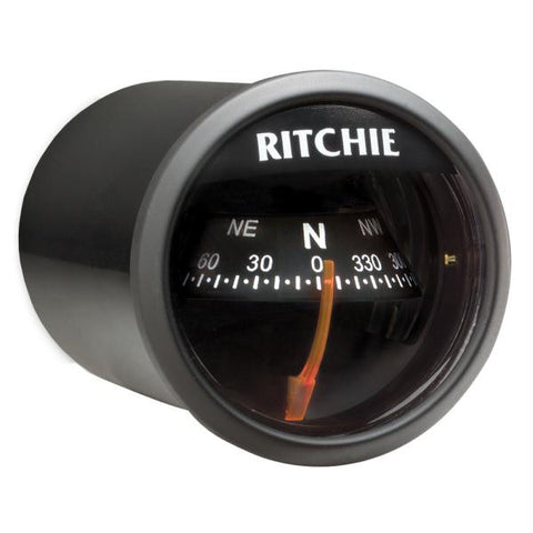 Ritchie X-21BB RitchieSport Compass - Dash Mount - Black-Black