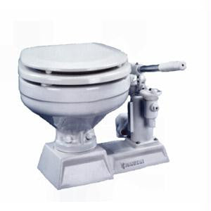 Raritan Standard Manual Toilet - White Marine-Size Bowl