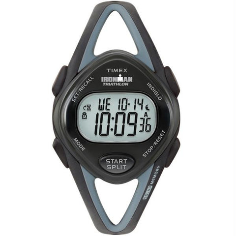 Timex Ironman Triathlon Sleek 50-Lap Mid-Size Black Watch