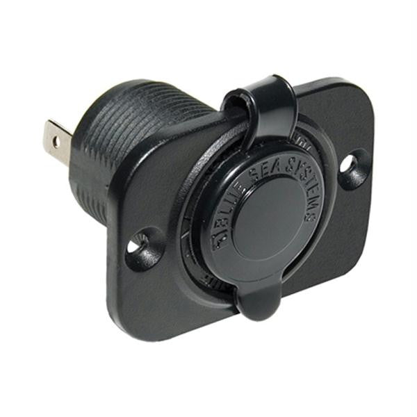 Blue Sea 12 Volt Dash Socket - Black