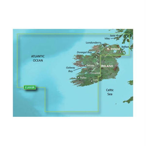 Garmin BlueChart&reg; g2 HD - HEU005R - Ireland, West Coast - microSD&trade;-SD&trade;