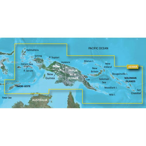 Garmin BlueChart&reg; g2 HD - HAE006R - Timor Leste-New Guinea - microSD&trade;-SD&trade;