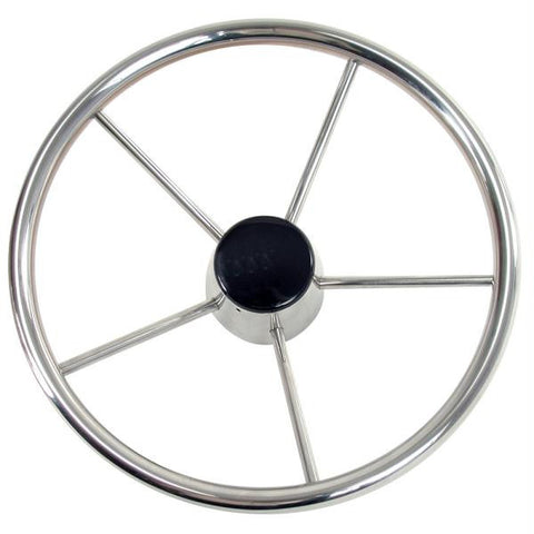 Whitecap Destroyer Steering Wheel - 13-1-2&quot; Diameter