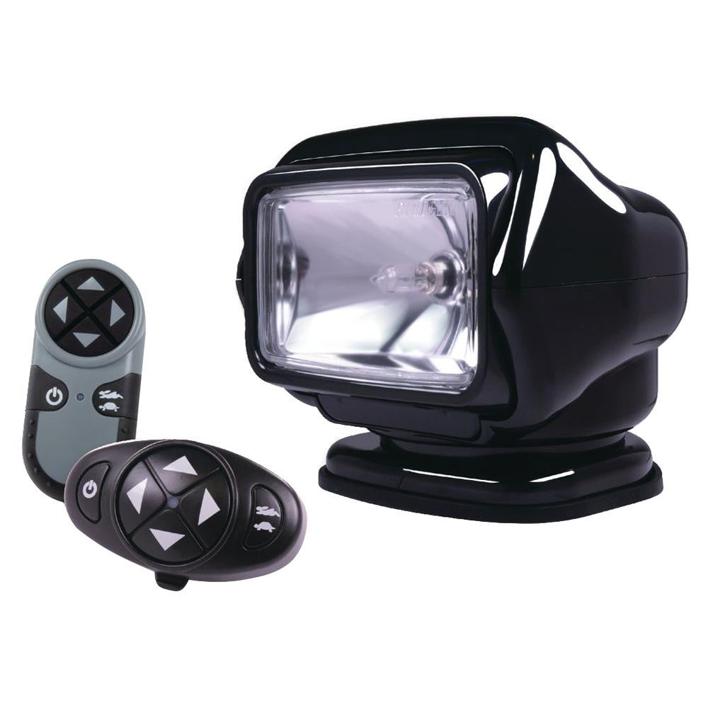 Golight Stryker Searchlight 12V w-Wireless Dash & Handheld Remote - Black