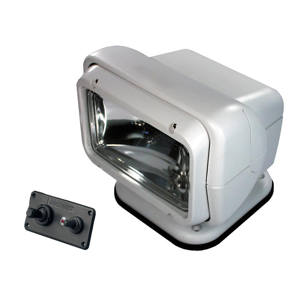 Golight Permanent Mount Searchlight w-Dash Mounted Remote - White