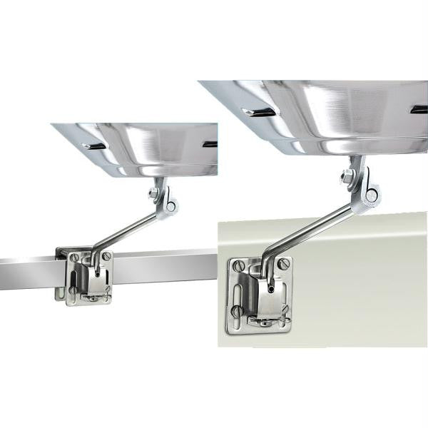 Magma Square-Flat Rail Mount or Side Bulkhead Mount f-Kettle Series Grills