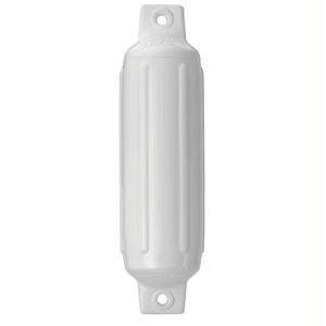 Polyform G-1 Twin Eye Fender 3.5&quot; x 12.8&quot; - White