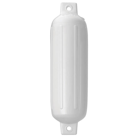 Polyform G-2 Twin Eye Fender 4.5&quot; x 15.5&quot; - White