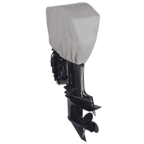 Dallas Manufacturing Co. Motor Hood Polyester Cover 1 - 2.5 hp - 10 hp, 4 Strokes Or 2 Strokes Up To 25 hp