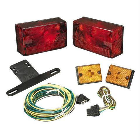 Wesbar Submersible Over 80&quot; Taillight Kit w-Sidemarkers