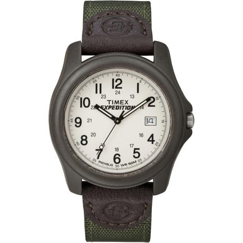 Timex Expedition Unisex Camper Brown-Olive Green