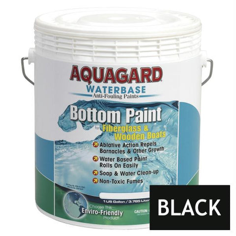 Aquagard Waterbased Anti-Fouling Bottom Paint - 1Gal - Black