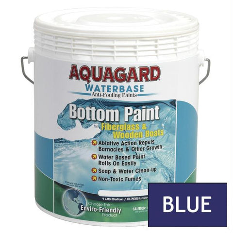 Aquagard Waterbased Anti-Fouling Bottom Paint - 1Gal - Blue