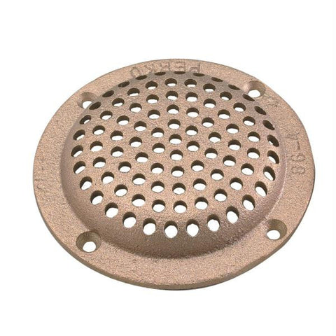 Perko 2-1-2&quot; Round Bronze Strainer MADE IN THE USA