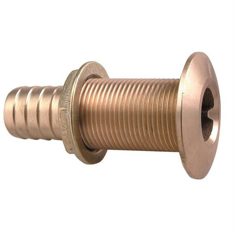 Perko 1-1-4&quot; Thru-Hull Fitting f-Hose Bronze MADE IN THE USA